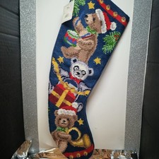 vintage Christmas Stocking vintage    