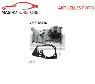 MOTOR KÜHLWASSERPUMPE WASSERPUMPE SKF VKPC 86416 P FÜR LADA LARGUS 1.6 1.6L