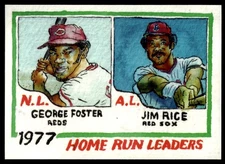 2025 Topps Shoebox Treasures George Foster & Jim Rice #58 1978 Topps