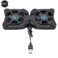 Portable Foldable Laptop Cooling Stand USB Cooling Pad Fan for Notebook CPU Cool