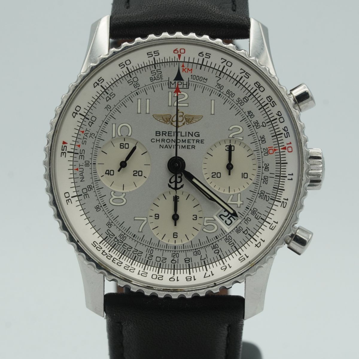 Breitling Old Navitimer Automatic A23322 44mm Ste… - image 1