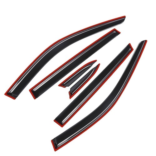 6pcs For Honda CR-V CRV 2023-2025 Window Visors Vent Shade Rain Guards Deflector - Picture 17 of 20