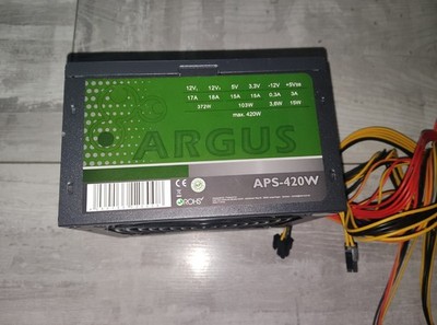 Inter-Tech Argus APS-420W 420 Watt Netzteil Leise und Zuverlässig 