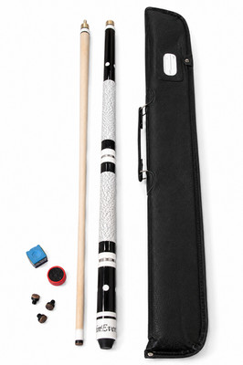 WinEver Billardqueue Set inkl. Tasche, Kreide, Trimmer und Ersatzleder
