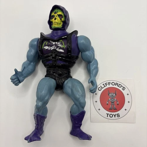 Vintage He-Man Masters Of The Universe Battle Armor Skeletor 1982 Figure MOTU #5