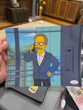 Kevin Pollack Signed Autographed 8x10 the simpsons coa jsa