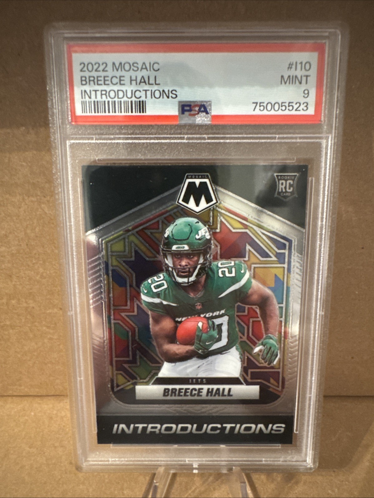 2022 Panini Mosaic - Introductions Breece Hall #I-10 (RC)