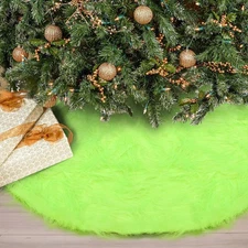 GRINCH Christmas Tree Skirt Green Tree Skirt Christmas Decorations Xmas 36 Inch