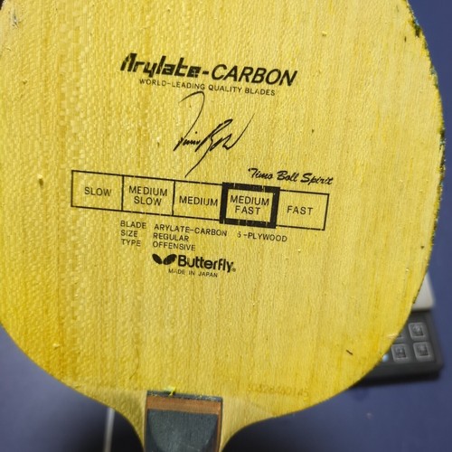 Butterfly Timobor Spirit FL Table Tennis Racket Still Functional - Picture 2 of 10
