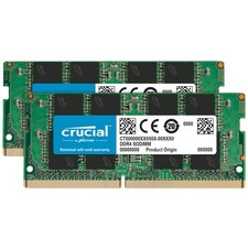 Crucial 32GB Kit 16GBx2 DDR4 2400MHz SODIMM