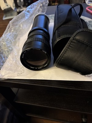 Kenko Vari 8000S 420-800mm 1.8 3-16 Lens tested And Works Great