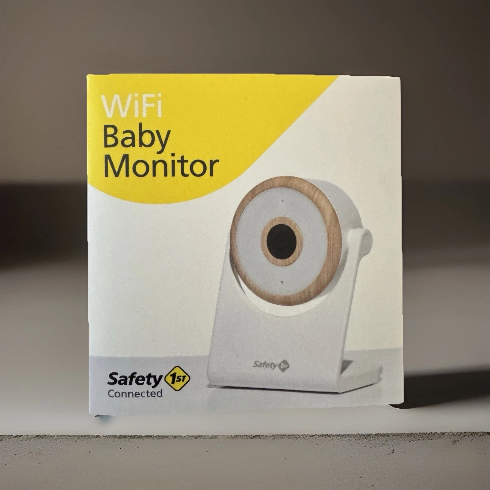 Safety 1st MO175 Wi-Fi Baby Monitor 1080p HD Natural/White App Supported