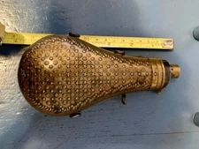 Antique Dixon & Sons Powder Flask