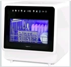 Portable Dishwasher, Countertop Dishwasher with Color Screen, 5 Place Settings &