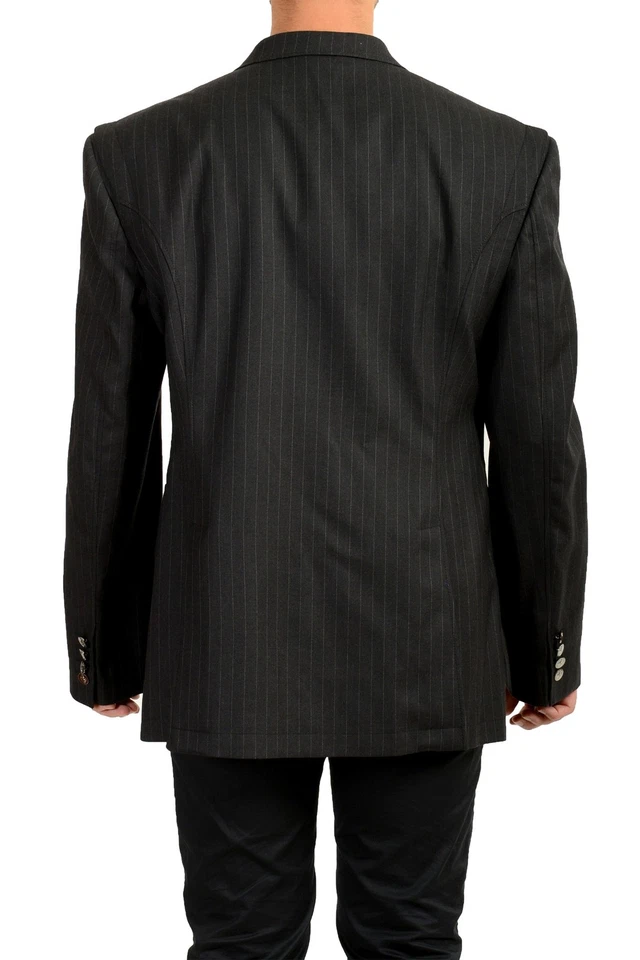 Blazer Scuderia Ferrari Hombre Doble Pecho 100% Lana Rayas US 44 IT 54 Foto 3 de 4