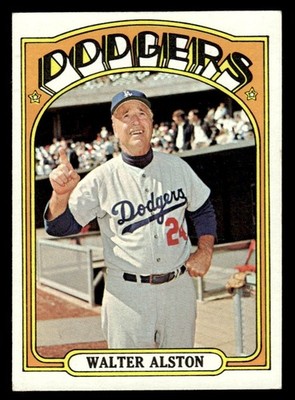 1972 Topps Baseball #749 Walter Alston EX *e2
