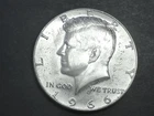 1966 KENNEDY HALF DOLLAR AU