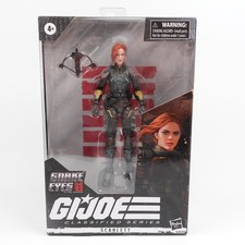 GI Joe Classified Snake Eyes Origins Scarlett 6    Action Figure NEW