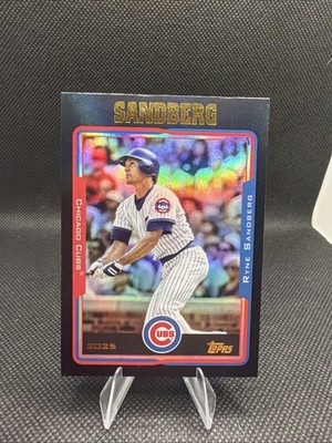 Ryne Sandberg - Black Parallel - Topps 2025 Archives  #299