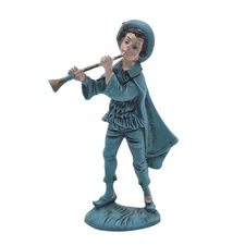 Fontanini Italy Nativity Shepherd Playing Flute Manger Creche Figure Italy 1940s