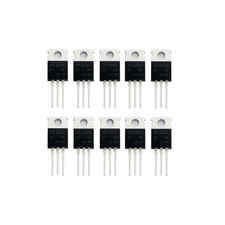 10Pcs IRL540N TO-220 Power Transistor MOSFET N-Channel 100V 33A 130W IRL540NPBF