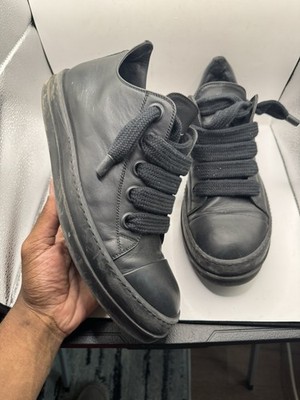 Rick Owens Drkshdw Ramones Low Size 47 WITH BOX Rare Size