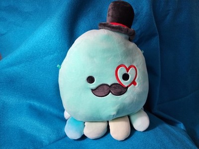 Rare Squishmallo VTG  Octopus. Top Hat &Monacle, Meant for Love