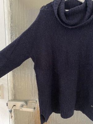 Schicker Warmer Langer Rollkragenpullover Von Esprit  Gr. 42 mit Wolle/Alpaka