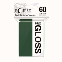 Eclipse Pro Gloss Small Card Sleeves: Forest Green (60)