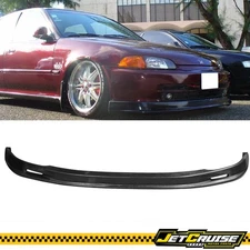 Fits 92-95 Honda Civic Sedan 4Dr Mugen Style Front Bumper Lip Spoiler Bodykit PP
