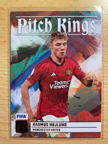 Rasmus Hojlund Panini Donruss Soccer Pitch Kings 2023/2024 #19