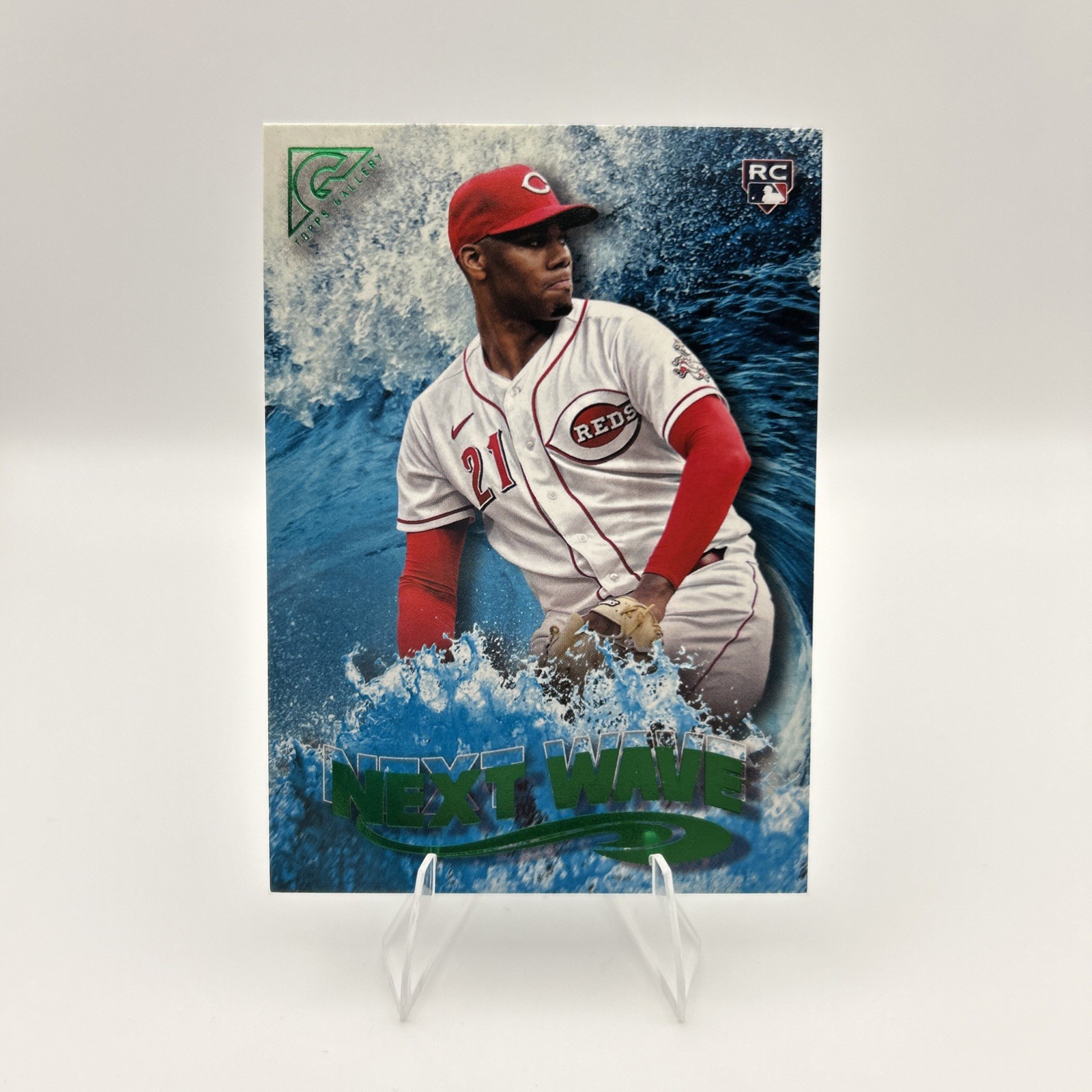 2022 Topps Gallery - Next Wave Hunter Greene #NW-11 Green /250 (RC)