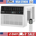 8000 BTU u-Shaped Window Air Conditioner Cools 350 Sq ft Ultra Quiet Remote US