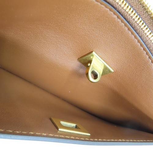 BALENCIAGA Rodeo Clutch Tasche Kalbsleder braun - Bild 6 von 16