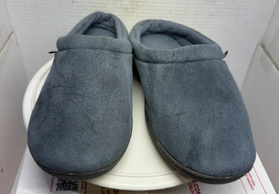 Zapatillas de espuma Tempur-Pedic para hombre azules mulas zapatos sin cordones zuecos talla 9,5-10 Foto 2 de 4