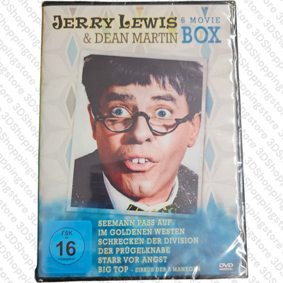 Jerry Lewis & Dean Martin Box (6 Meisterwerke mit dem Comedy Duo)  6 DVD