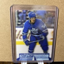2018-19 Tim Hortons Top Line Talent TLT12 Auston Matthews Toronto Maple Leafs