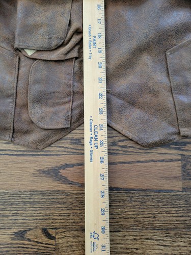 Leather & Suede Steampunk Artisan Gunslingers Vest - See Pics For Measurements - Picture 10 of 11