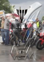 labelbike Transparenter 3D Adesiver Paraserbatoio FüR Yamaha MT-09