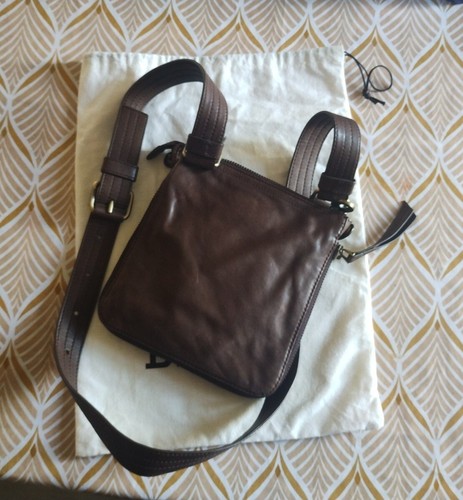 BALLY LINUM Sac Cuir Leather Bag 20x18cm Swiss Made Sacoche Mixte Vintage Luxe - Bild 15 von 18