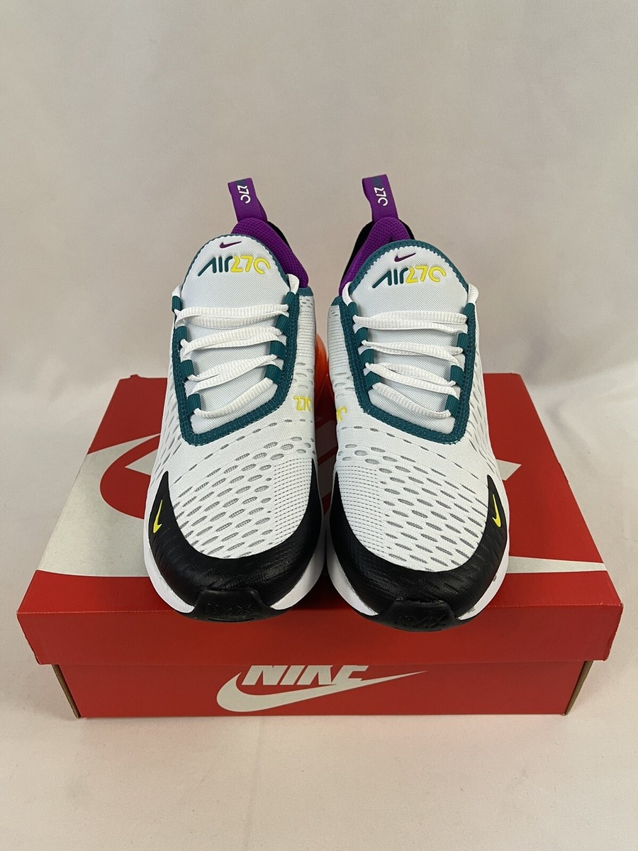 Nike Air Max カラフルシューズ Nike Air Max 270 Black White Orange Purple Running FD0299-100 GS