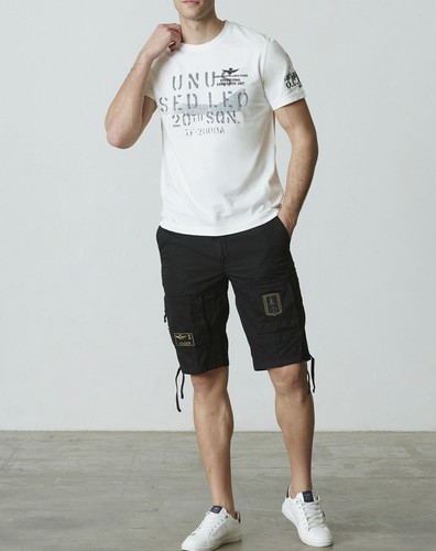 BERMUDA AERONAUTICA MILITARE BE041 ANTI-G UOMO shorts pantaloncino, felpa polo - Foto 19 di 58