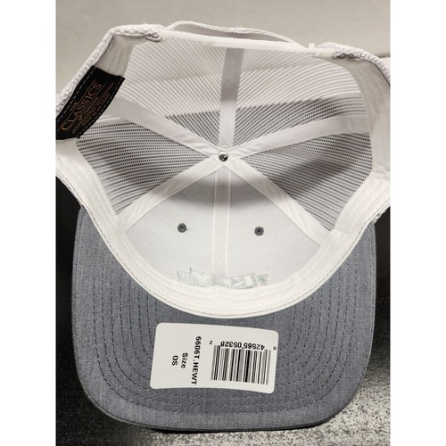 Gorra gris Key Industries Snapback - Nueva con etiquetas - Imagen 5 de 6