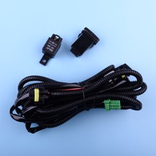LED Fog Light Wiring Harness Switch Relay Kit Fit For Toyota Highlander Tundra