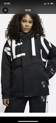 Nike Women's X Ambush X NBA Collection Nets Jacket Black DB8576