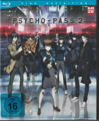 Psycho Pass Staffel 2 Vol. 1 Limited Blu Ray Edition im Sammelschuber Neu/OVP