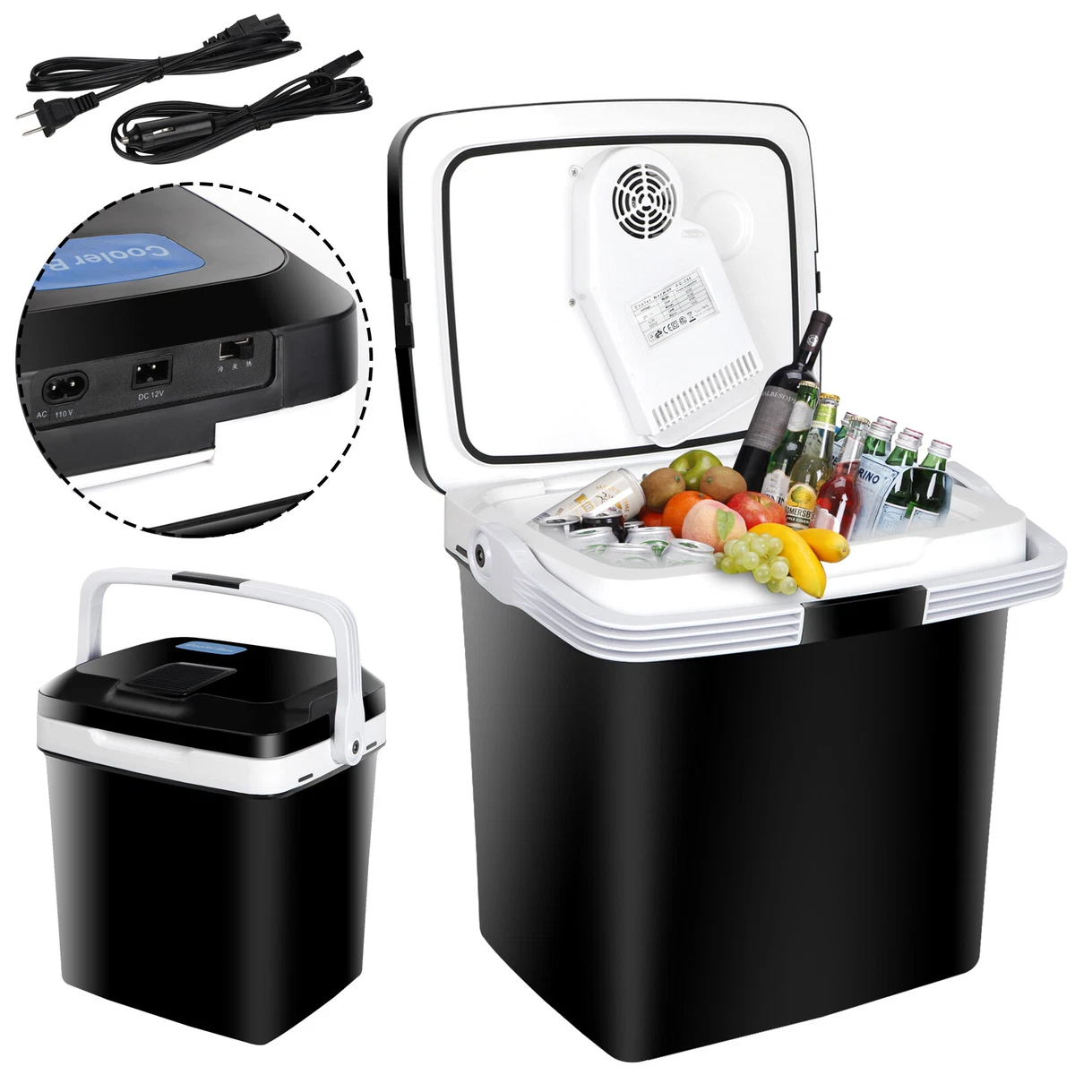 Mini plug in best sale cooler