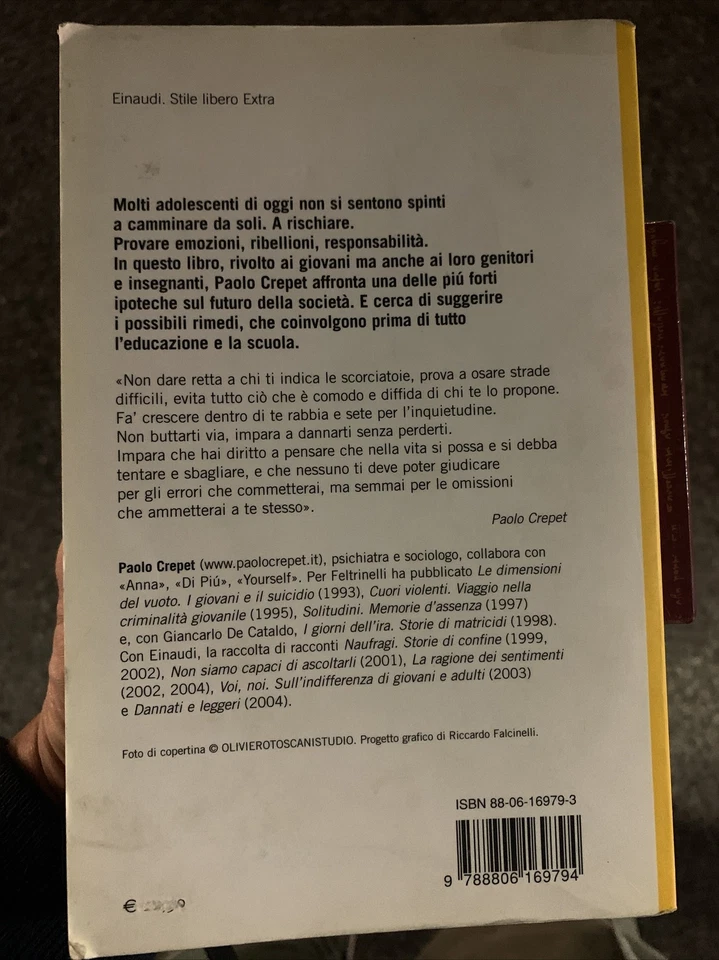 Paolo Crepet I Figli non Crescono più Einaudi 2005 - Immagine 2 di 3