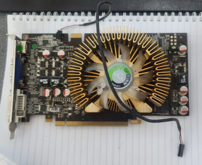 Point of View VGA150913G GeForce 9800GT 1GB DDR3 PCIe HDMI/VGA/DVI Graphics Card