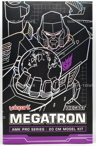 Transformers Yolopart Die Cast Megatron AMK Pro: 20cm Model Kit NEW - Picture 3 of 10